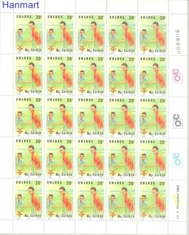Znaczek Rwanda 1983 Mi 1234-1241 Czyste **
