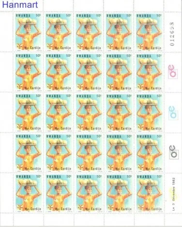 Znaczek Rwanda 1983 Mi 1234-1241 Czyste **