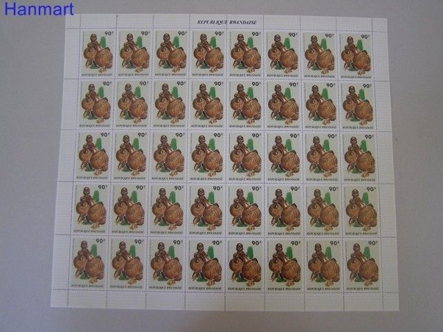 Znaczek Rwanda 1973 Mi 558-565 Czyste **