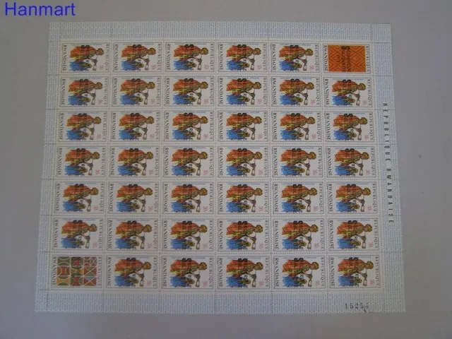Znaczek Rwanda 1975 Mi 752-759 Czyste **