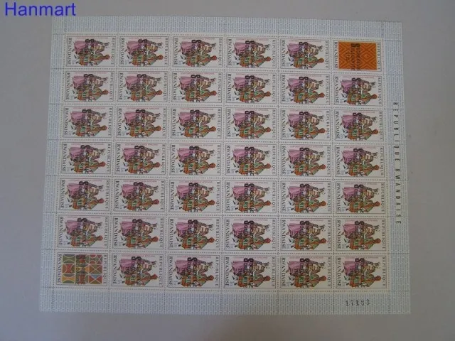 Znaczek Rwanda 1975 Mi 752-759 Czyste **