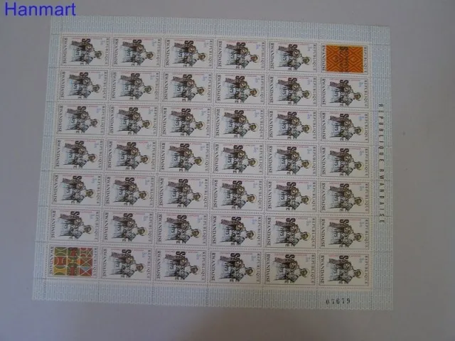 Znaczek Rwanda 1975 Mi 752-759 Czyste **