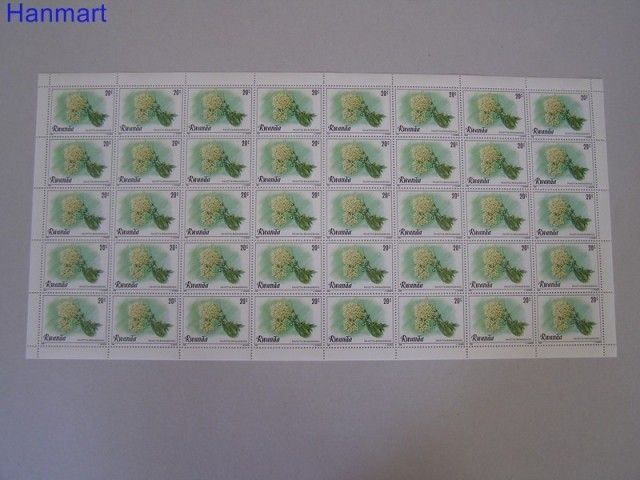 Znaczek Rwanda 1981 Mi 1093-1102 Czyste **