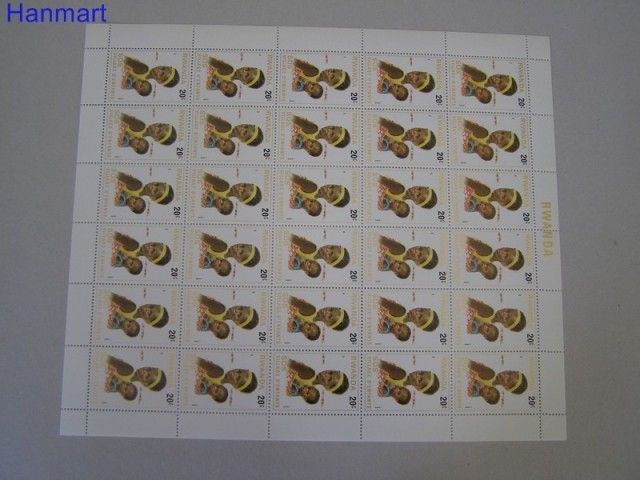 Znaczek Rwanda 1981 Mi 1103-1110 Czyste **