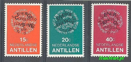 Znaczek Antyle Holenderskie 1978 Mi 367-369 Czyste **