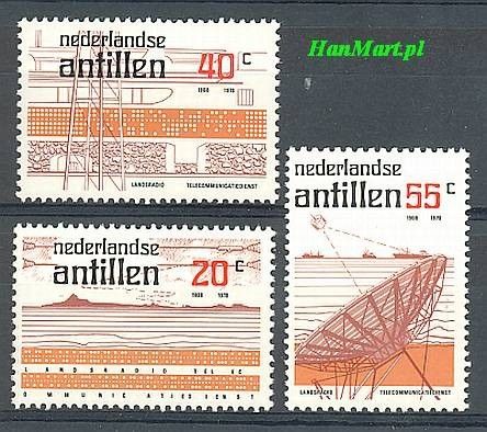 Znaczek Antyle Holenderskie 1978 Mi 371-373 Czyste **