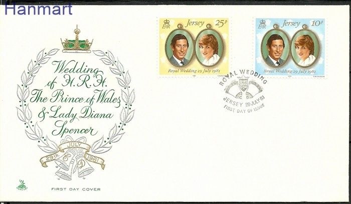 Znaczek Jersey 1981 Mi 262-263 FDC