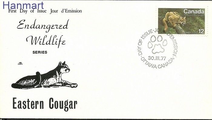 Znaczek Kanada 1977 Mi 650 FDC