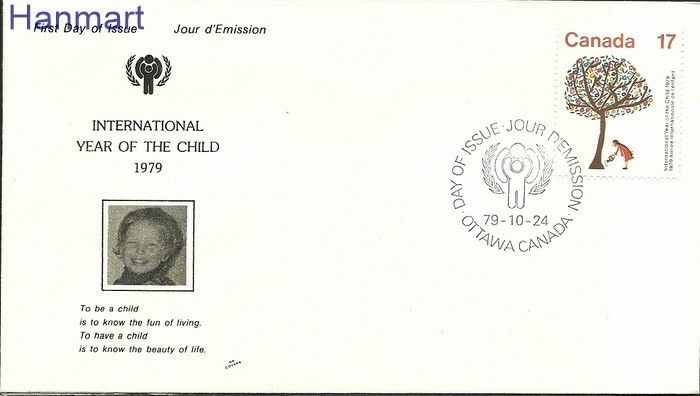Znaczek Kanada 1979 Mi 753 FDC
