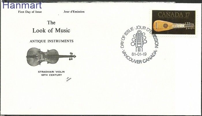 Znaczek Kanada 1981 Mi 789 FDC