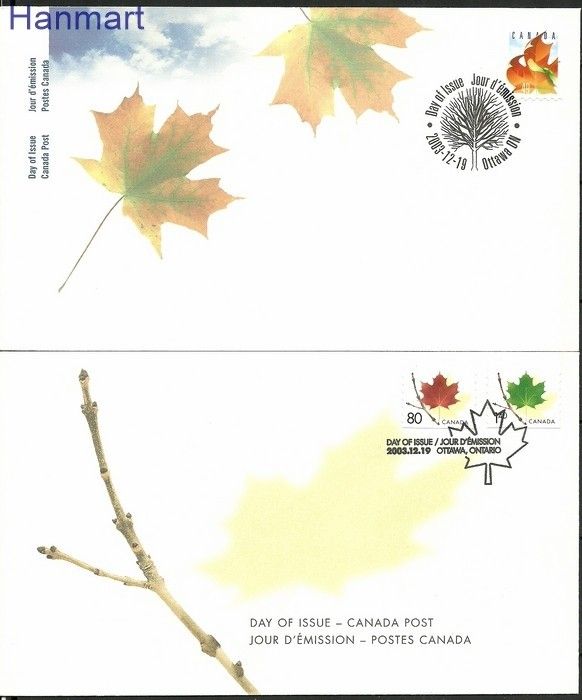 Kanada 2003 Mi 2161-2163 FDC