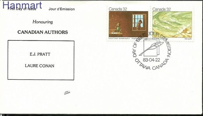 Znaczek Kanada 1983 Mi 871-872 FDC