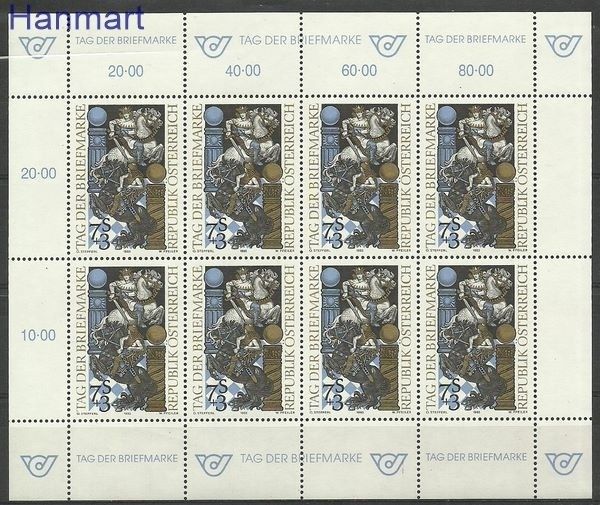 Znaczek Austria 1993 Mi ark 2097 Czyste **