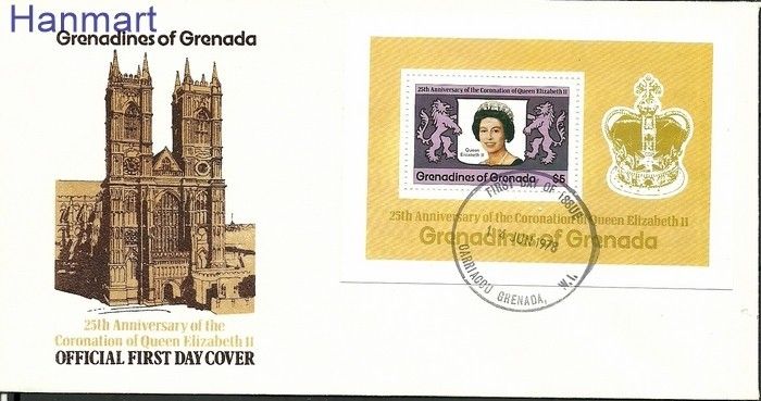 Znaczek Grenada i Grenadyny 1978 Mi bl 35 FDC
