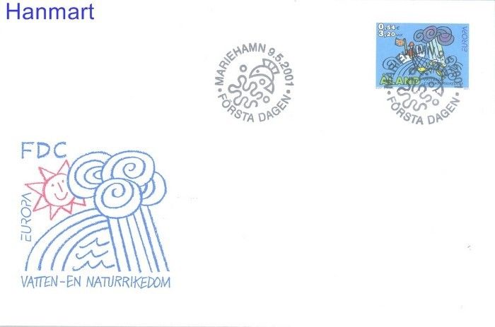 Znaczek Alderney 2001 Mi 191 FDC