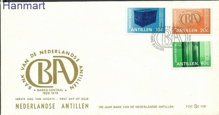 Znaczek Antyle Holenderskie 1978 FDC