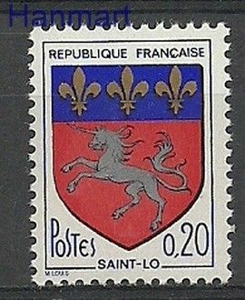 Znaczek Francja 1966 Mi 1570x Czyste **