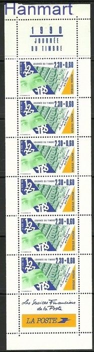 Znaczek Francja 1990 Mi h-blatt 19 Czyste **