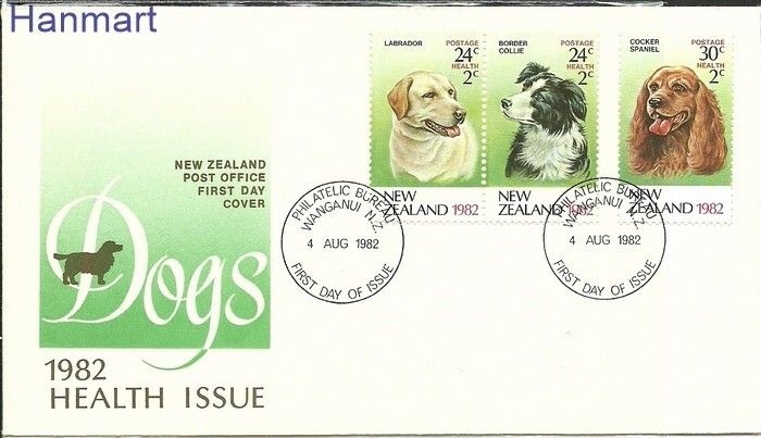 Znaczek Nowa Zelandia 1982 Mi 849-851 FDC