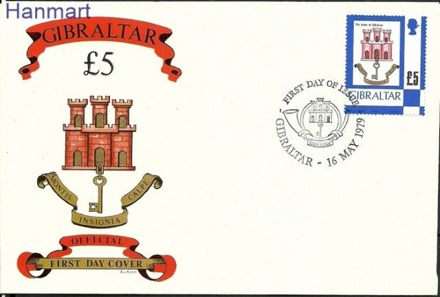 Znaczek Gibraltar 1979 Mi 391 FDC