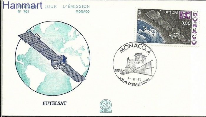 Znaczek Monako 1985 Mi 1722 FDC