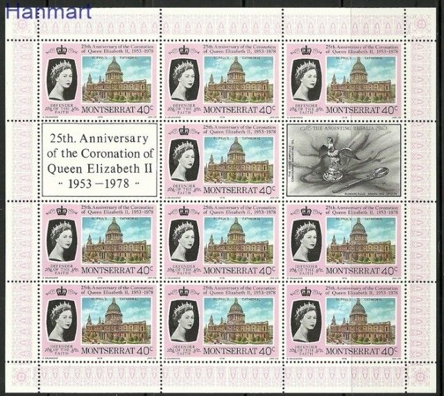 Znaczek Montserrat 1978 Mi 385-388 Czyste **