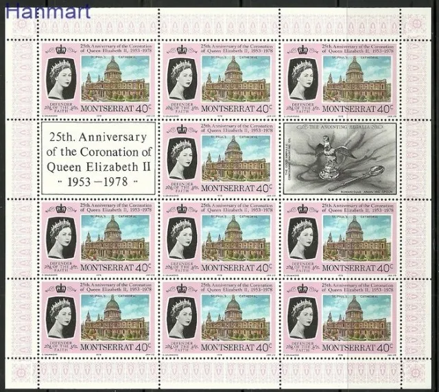 Znaczek Montserrat 1978 Mi 385-388 Czyste **