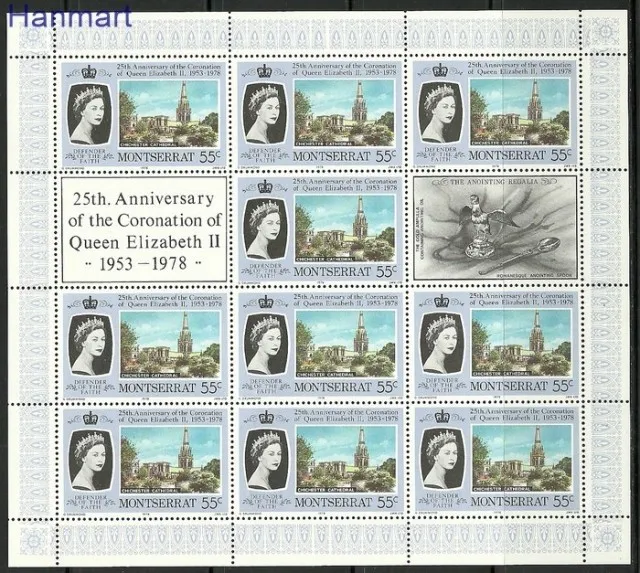 Znaczek Montserrat 1978 Mi 385-388 Czyste **