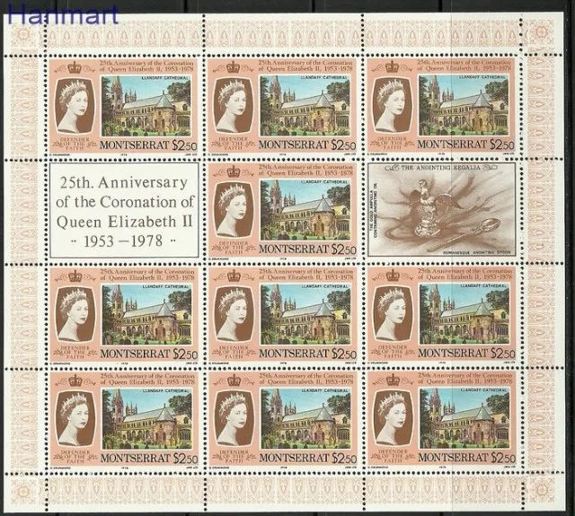 Znaczek Montserrat 1978 Mi 385-388 Czyste **