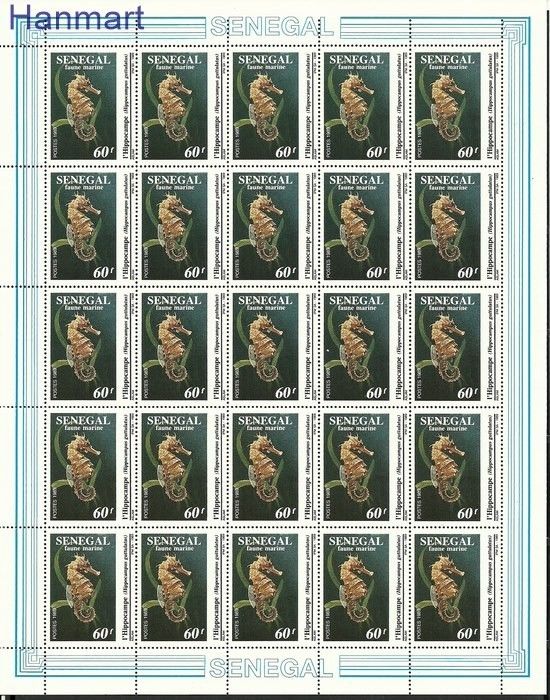 Znaczek Senegal 1989 Mi 1041-1044 Czyste **