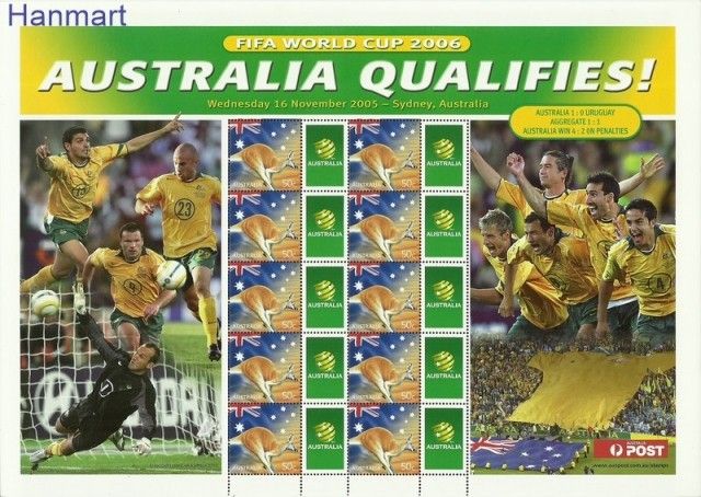 Znaczek Australia 2006 Mi ark 2196 Czyste **