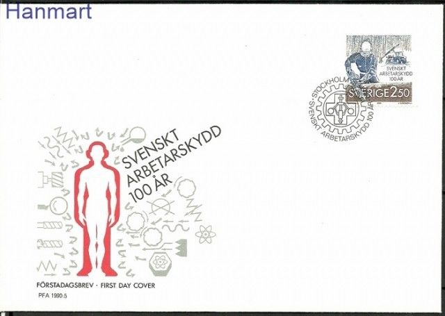 Znaczek Szwecja 1990 Mi 1600 FDC