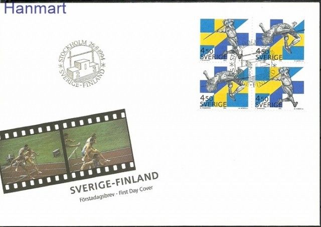 Znaczek Szwecja 1994 Mi 1843-1844 FDC