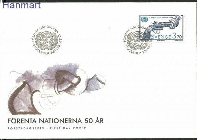 Znaczek Szwecja 1995 Mi 1899 FDC
