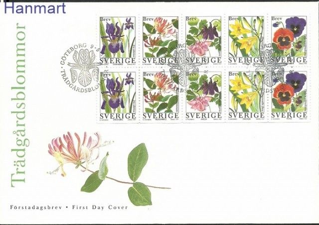 Znaczek Szwecja 1997 Mi 1996-2000 FDC