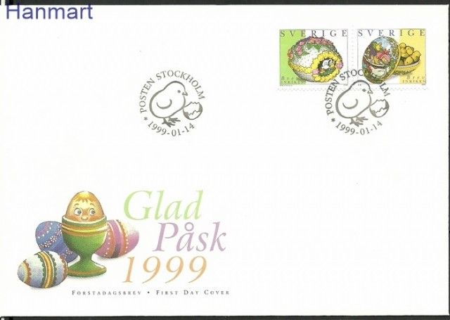 Znaczek Szwecja 1999 Mi 2095-2096 FDC