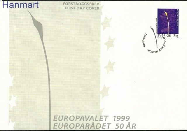 Znaczek Szwecja 1999 Mi 2124 FDC