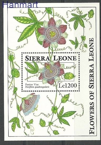 Znaczek Sierra Leone 1993 Mi bl 229 Czyste **