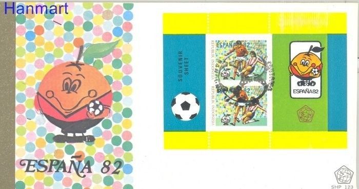 Znaczek Indonezja 1982 Mi bl 44 FDC