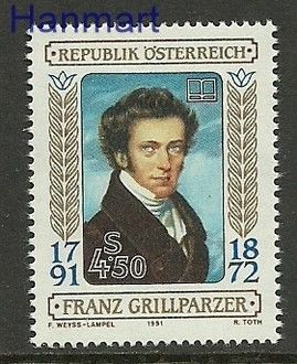 Znaczek Austria 1991 Mi 2013 Czyste **