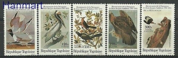 Znaczek Togo 1985 Mi 1882-1886 Czyste **