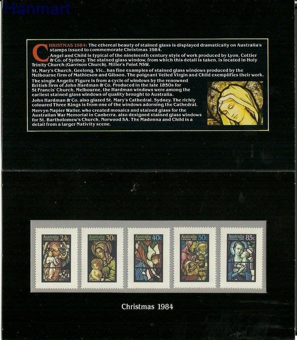 Znaczek Australia 1984 Mi 895-899 Czyste **
