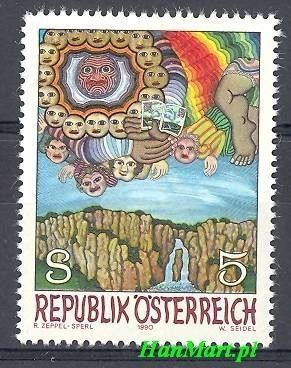 Znaczek Austria 1990 Mi 2001 Czyste **