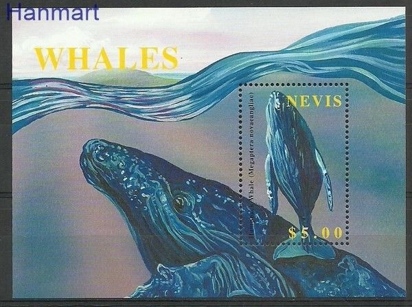 Znaczek Nevis 2002 Mi bl 212 Czyste **