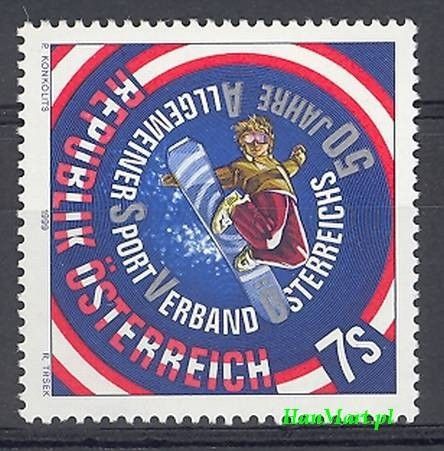 Znaczek Austria 1999 Mi 2279 Czyste **