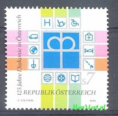 Znaczek Austria 1999 Mi 2284 Czyste **