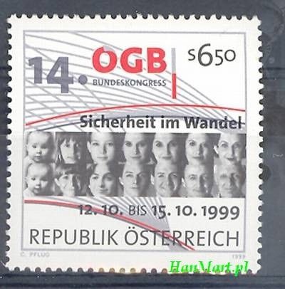 Znaczek Austria 1999 Mi 2295 Czyste **