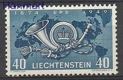 Znaczek Liechtenstein 1949 Mi 277 Z podlepką *