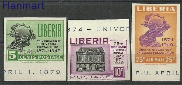 Znaczek Liberia 1950 Z podlepką *