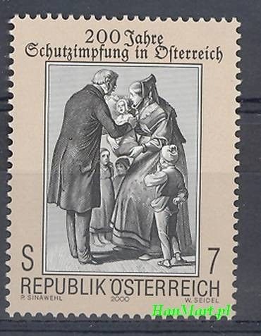 Znaczek Austria 2000 Mi 2332 Czyste **